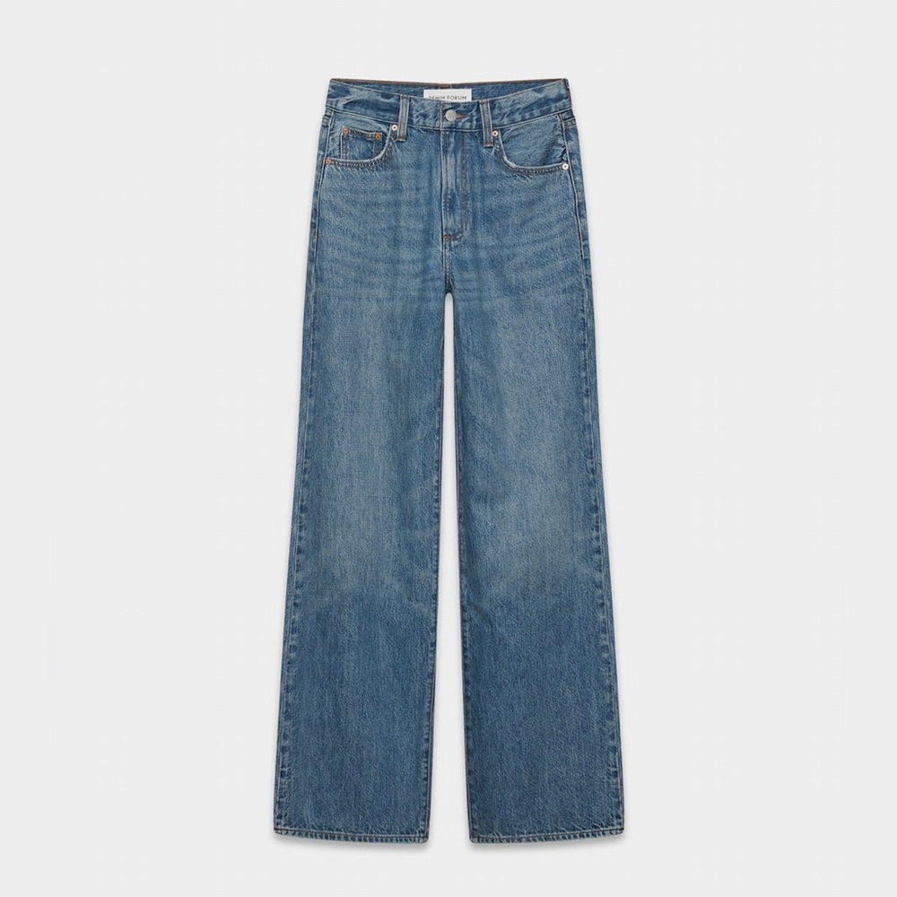 Aritzia Denim Forum Farrah Hi-rise Wide Jean